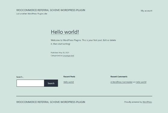 WooCommerce Referral Scheme WordPress Plugin